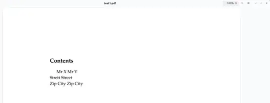 Pdf export