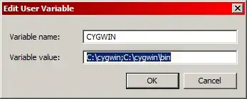 creating CYGWIN system variable