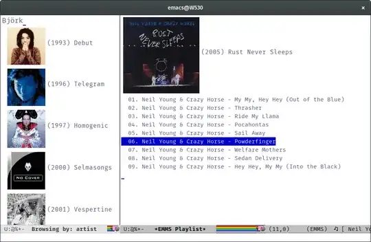 Screenshot of EMMS