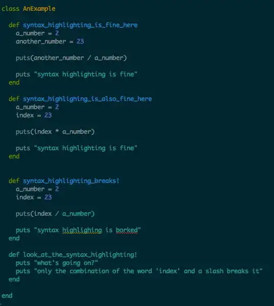 fun syntax highlighting bug in ruby-mode