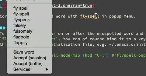 Running flyspell-correct-word-before-point on "flyspell"