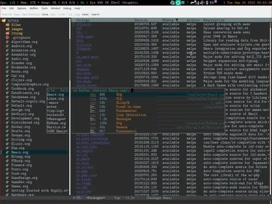 window border over posframe