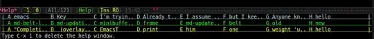 Screenshot of belt in action
