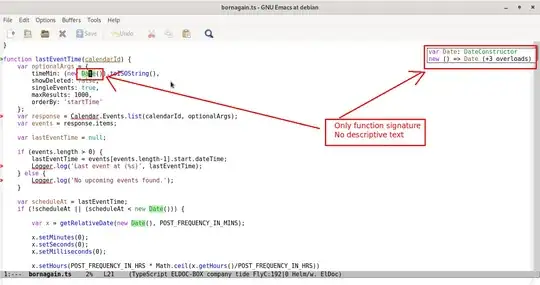 Short documentation in tide-mode (uses`eldoc-box for display)