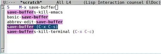 Screenshot of <code>counsel-M-x</code> in action