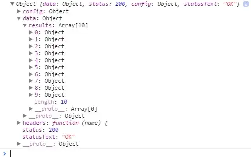 Chrome developer tools object view