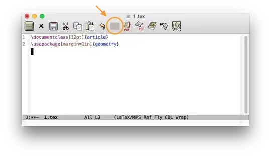 Strange toolbar icon in AUCTeX