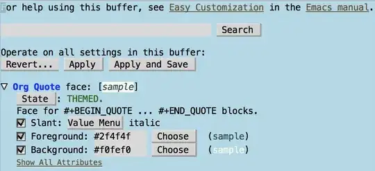 org-quote customization