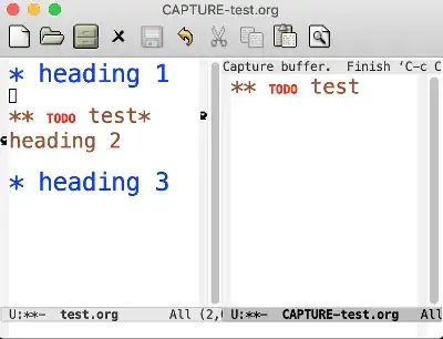 Empty lines method, step 2 - delete lines from end of org-capture buffer