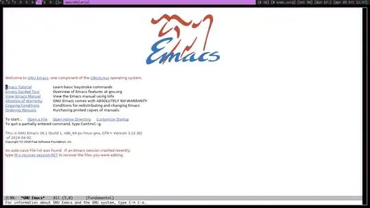 launching emacs