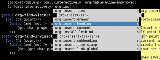 auto-complete overlay