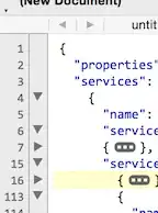 BBEdit code folding marks