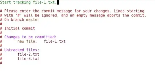 Magit buffer for entering commit message