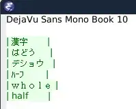 DejaVu Sans Mono Book 10