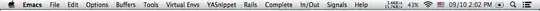 menubar](![minor modes taken over the menu bar