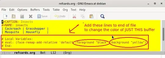 Change color of just a single buffer