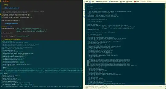 Emacs Fira Mono vs. Kate Fira Mono