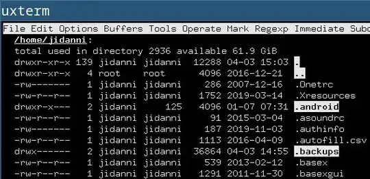 emacs -nw in dired