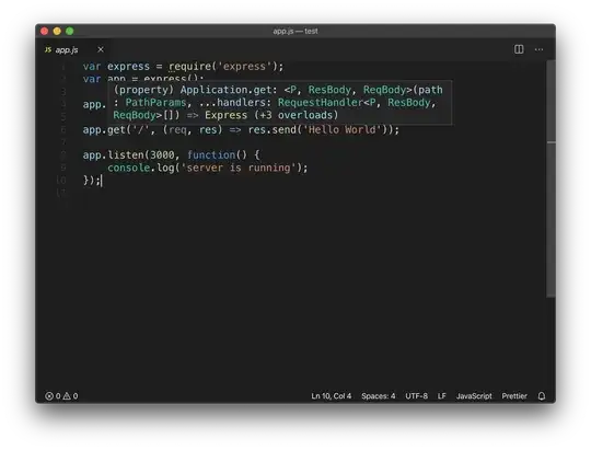 on hover vscode