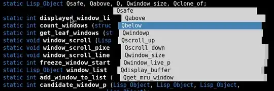 auto-complete overlay