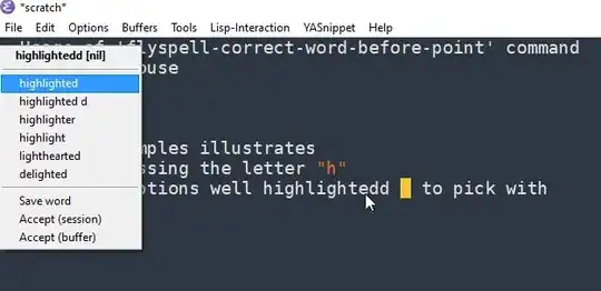 use first letter of word to cycle through option