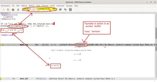 Check for syntax errors in tex buffers using lacheck and flymake