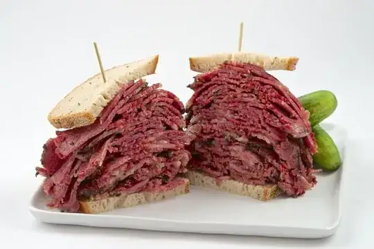 Typical US sandwich