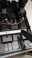 Clean off any dust, residue, pet hair and other foreign debris that has accumulated inside the pedal set.