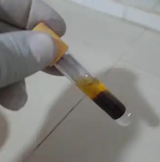 Plain tube for biochemical tests and serological tests
