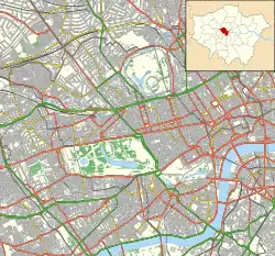 Royal Army Medical College is located in City of Westminster