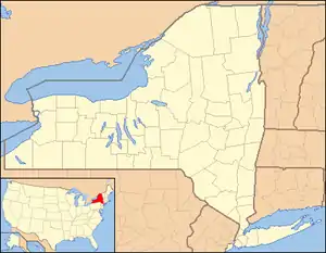 West Valley Demonstration Project is in New York State.