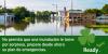 Un pueblo inundado. No permita que una inundacion le tome por sorpresa, prepare desde ahora su plan de mergencias.